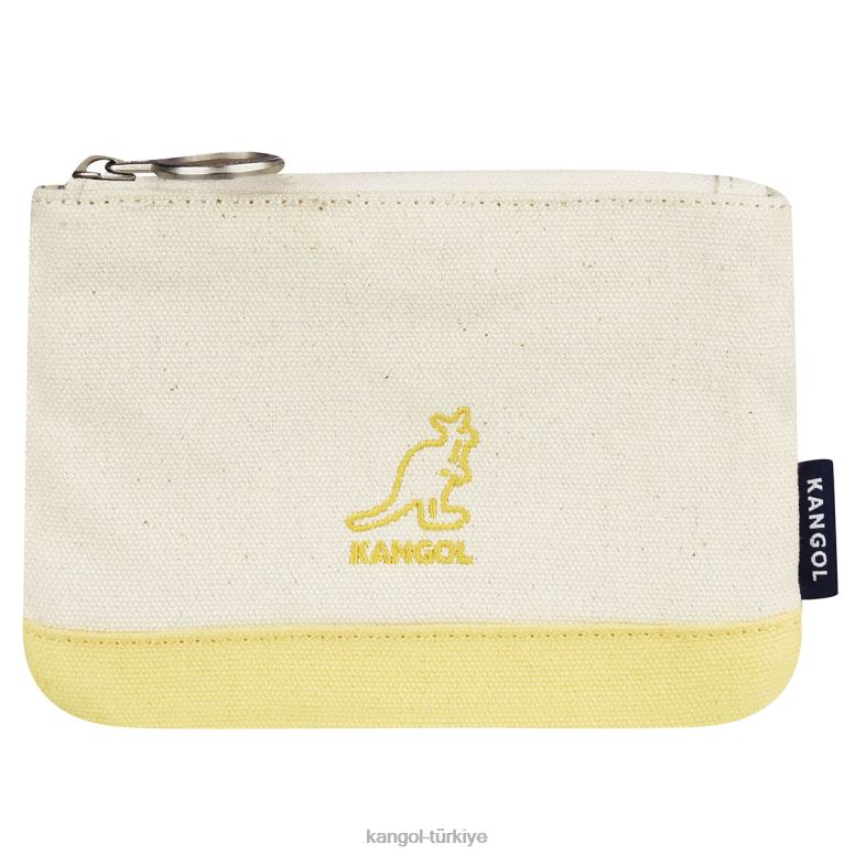 Kangol üniseks şanslı kanvas kese seti HZ6F0962