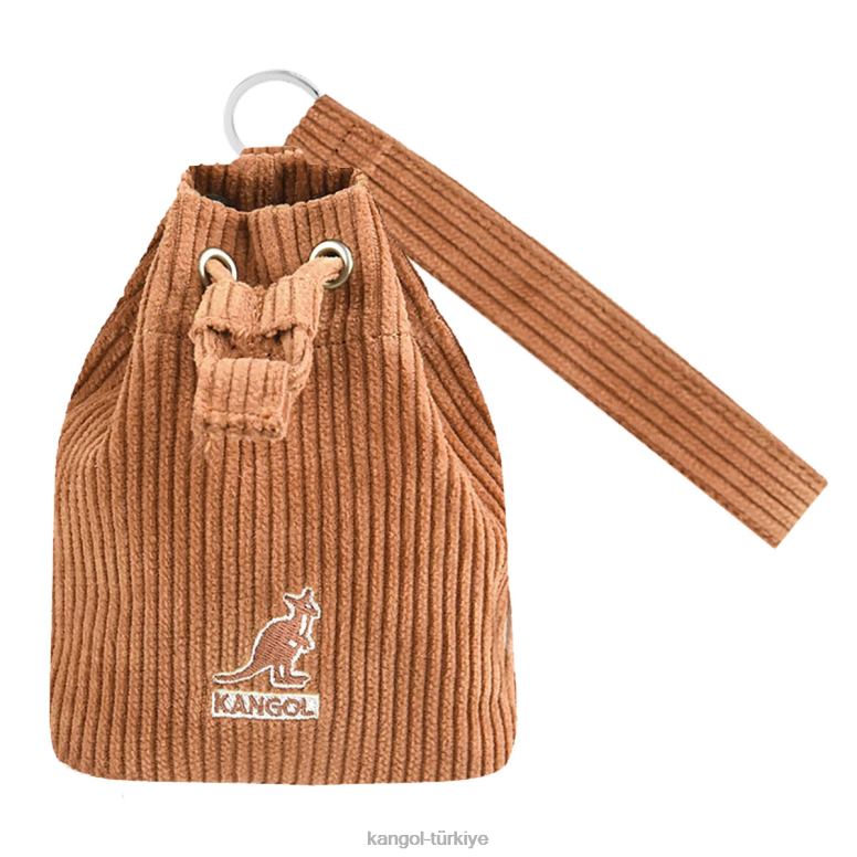 Kangol üniseks kadife mini kova çanta anahtarlık HZ6F01246