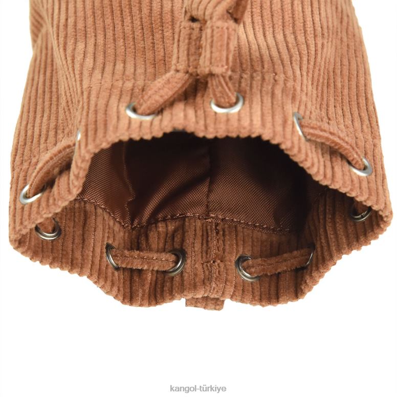 Kangol üniseks kadife mini kova çanta anahtarlık HZ6F01246