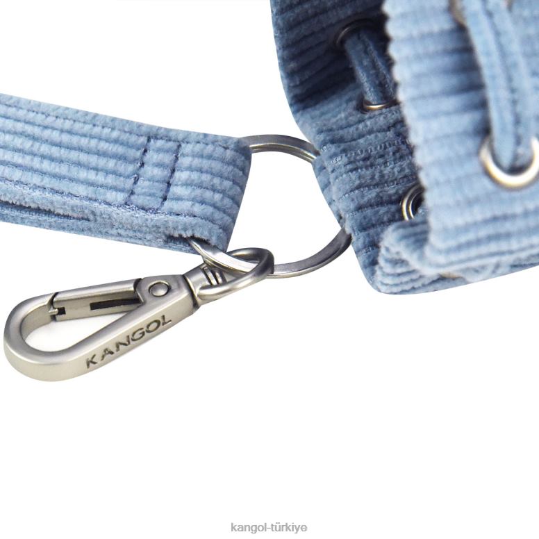 Kangol üniseks kadife mini kova çanta anahtarlık HZ6F01247