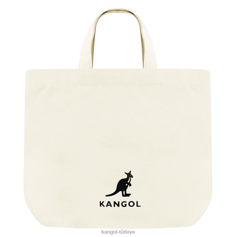 Kangol üniseks çevre dostu zippi orta tote çanta HZ6F0936