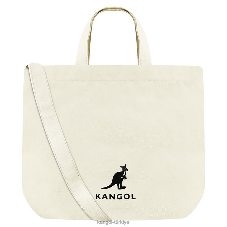 Kangol üniseks çevre dostu zippi orta tote çanta HZ6F0936