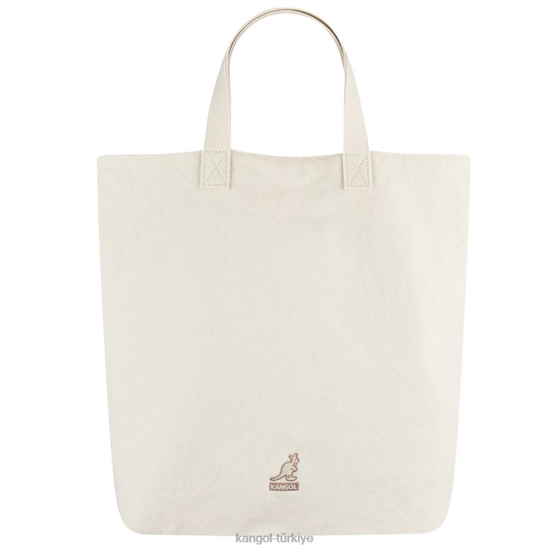 Kangol üniseks geri dönüşümlü desenli tote çanta HZ6F0964