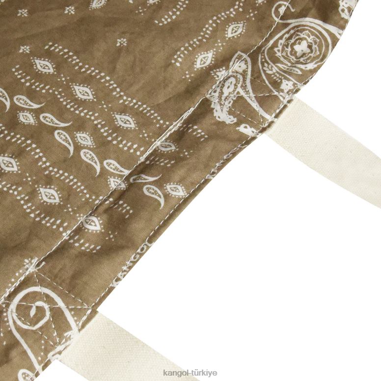 Kangol üniseks geri dönüşümlü desenli tote çanta HZ6F0964