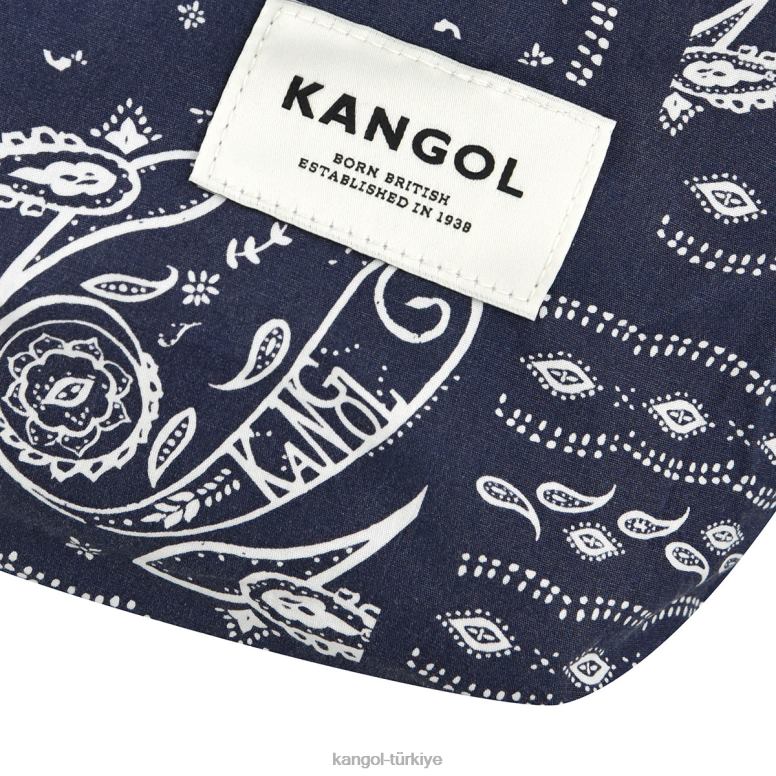 Kangol üniseks geri dönüşümlü desenli tote çanta HZ6F0965