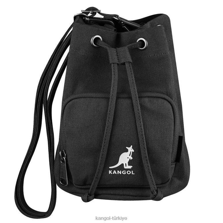 Kangol üniseks şanslı kanvas kova çantası HZ6F0939