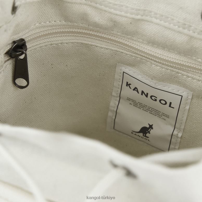 Kangol üniseks şanslı kanvas kova çantası HZ6F0940