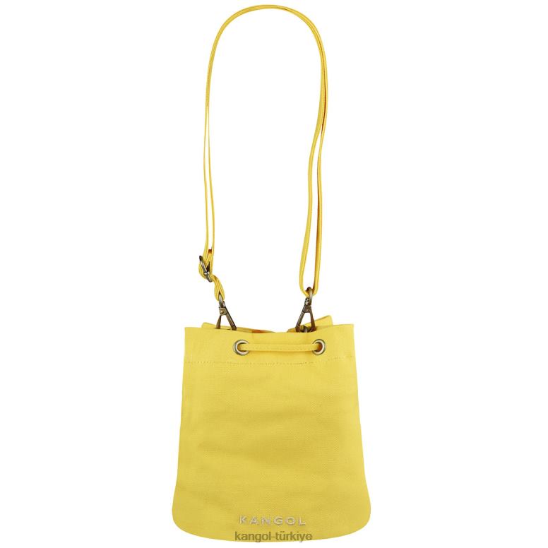 Kangol üniseks şanslı kanvas kova çantası HZ6F0942