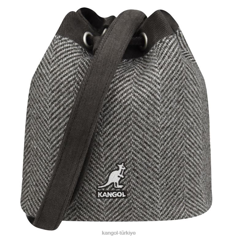 Kangol üniseks balıksırtı kova çantası HZ6F0981