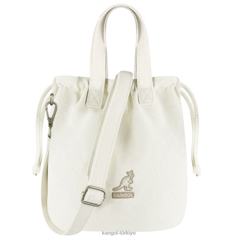 Kangol üniseks geri dönüşümlü desenli kova çantası HZ6F0963