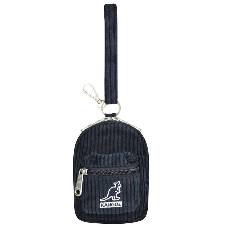 Kangol üniseks kordon v mini kese çekicilik HZ6F01250