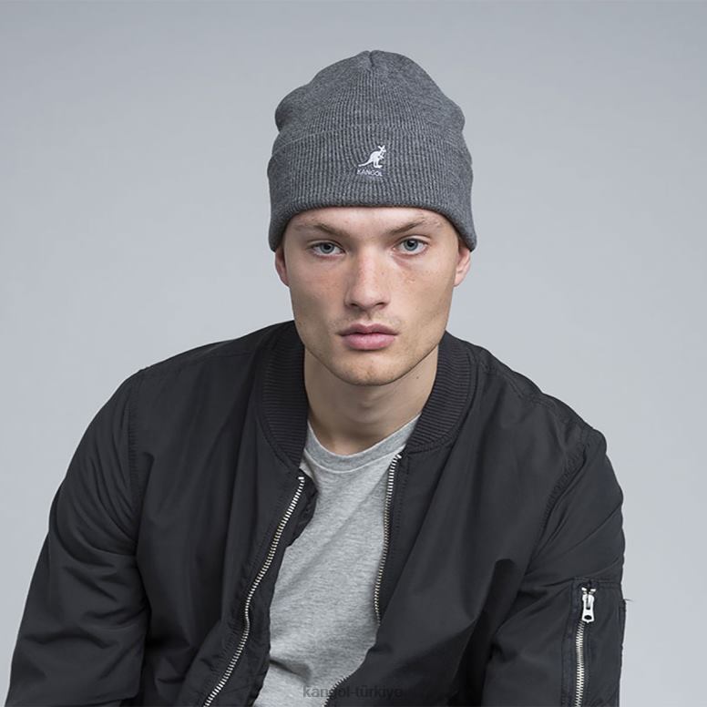 Kangol üniseks akrilik manşet çekin HZ6F0846