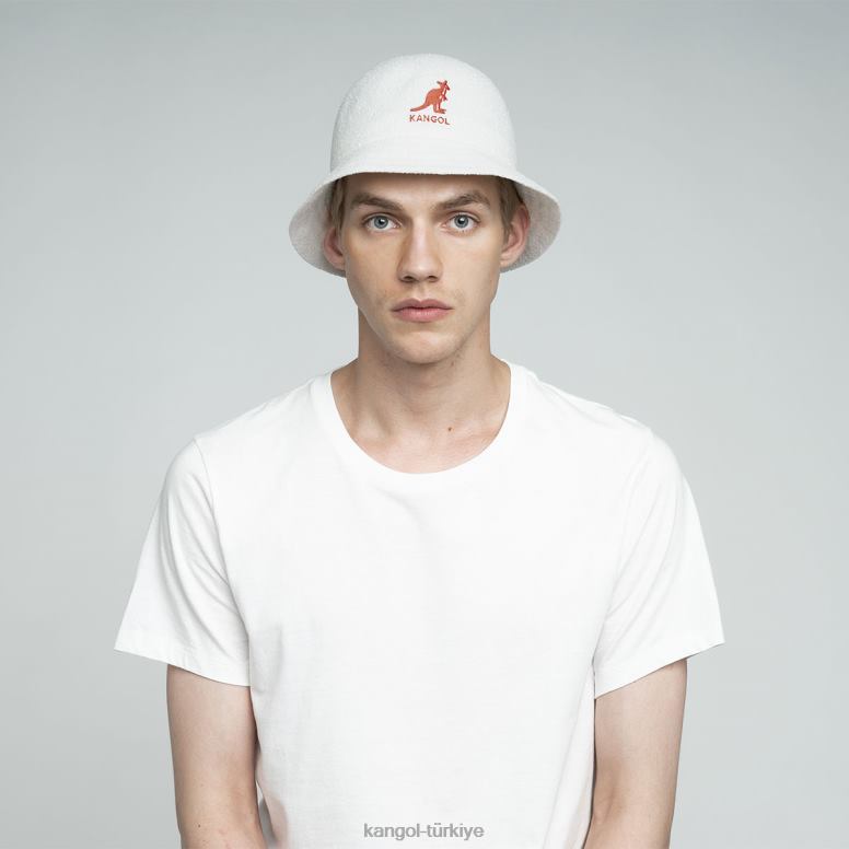 Kangol üniseks büyük logo gündelik HZ6F0521