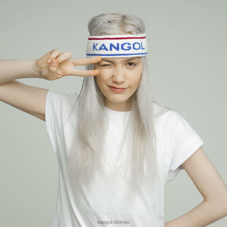 Kangol üniseks bermuda şerit kafa bandı HZ6F0908