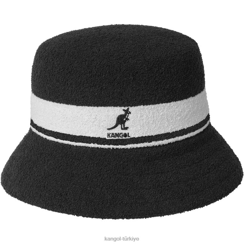 Kangol üniseks bermuda çizgili kova HZ6F0642