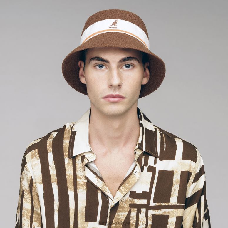 Kangol üniseks bermuda çizgili kova HZ6F0643