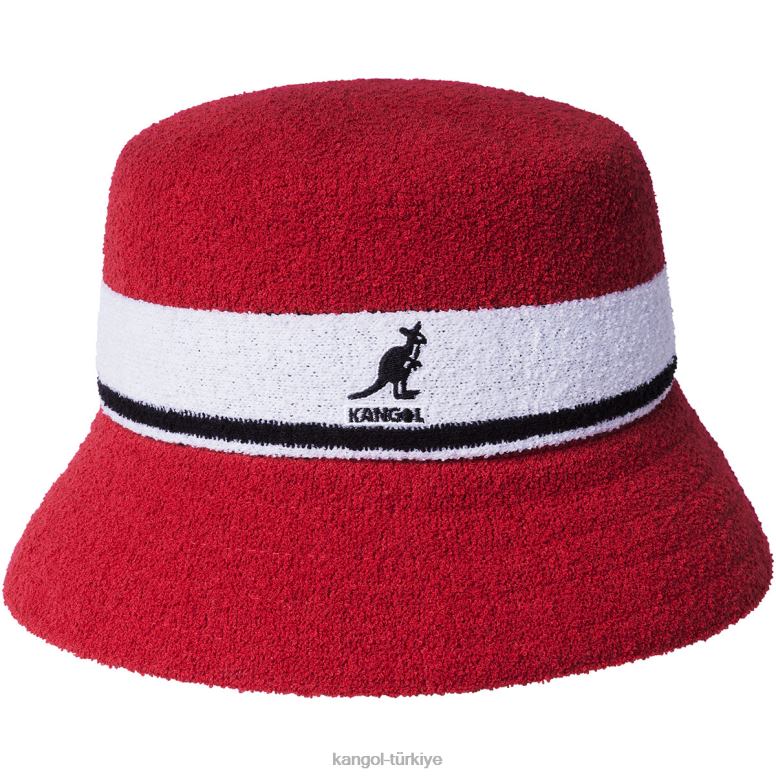 Kangol üniseks bermuda çizgili kova HZ6F0645