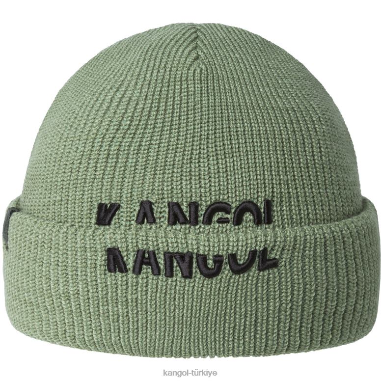 Kangol üniseks dilimlenmiş tepe bere HZ6F0828