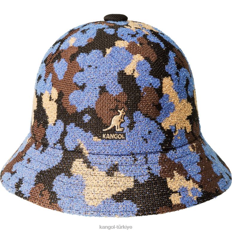 Kangol üniseks doğa kamuflajı gündelik HZ6F0477
