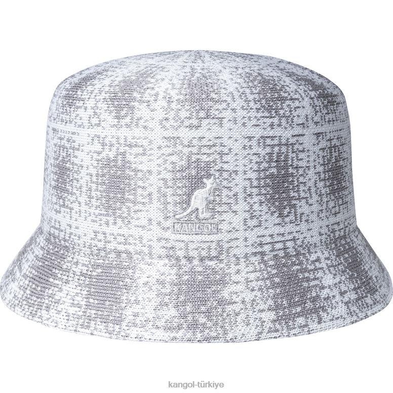 Kangol üniseks grunge ekose çöp kutusu HZ6F0655
