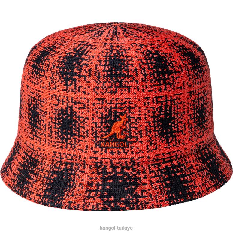 Kangol üniseks grunge ekose çöp kutusu HZ6F0658