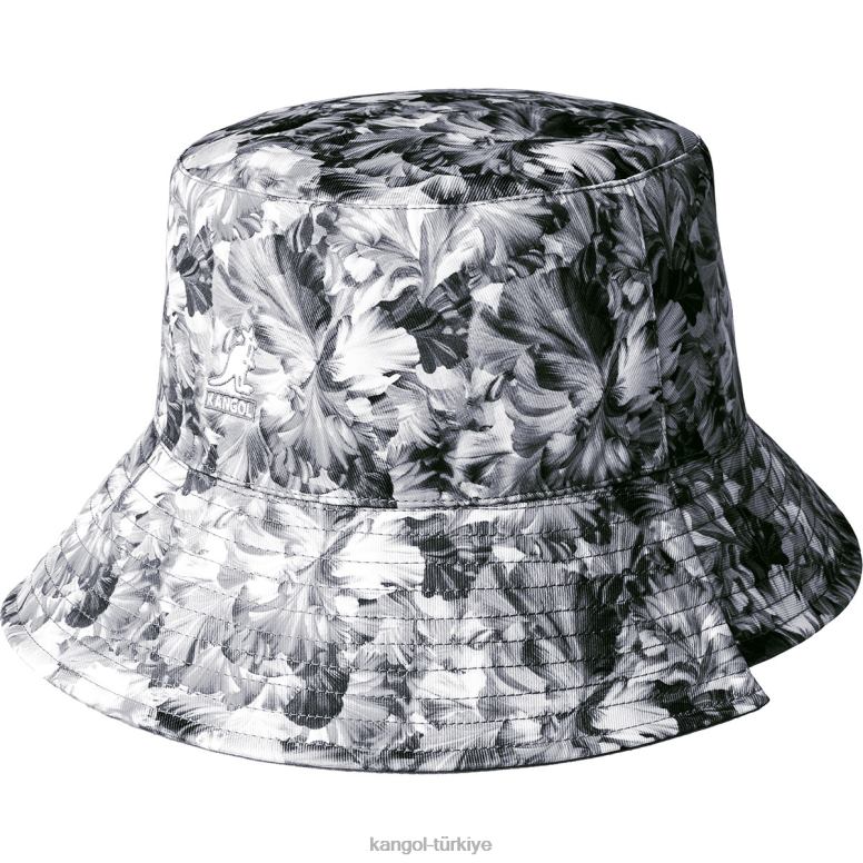 Kangol üniseks çiçek tersinir kova HZ6F0456