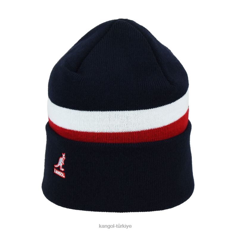 Kangol üniseks çift ​​şeritli bere HZ6F0821