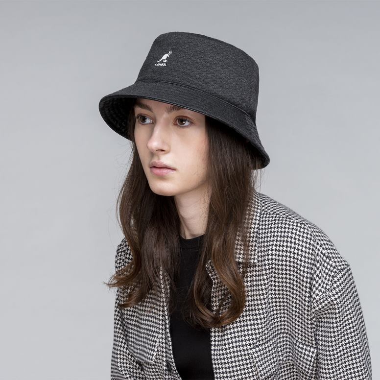 Kangol üniseks kabartmalı tersinir kova HZ6F0674
