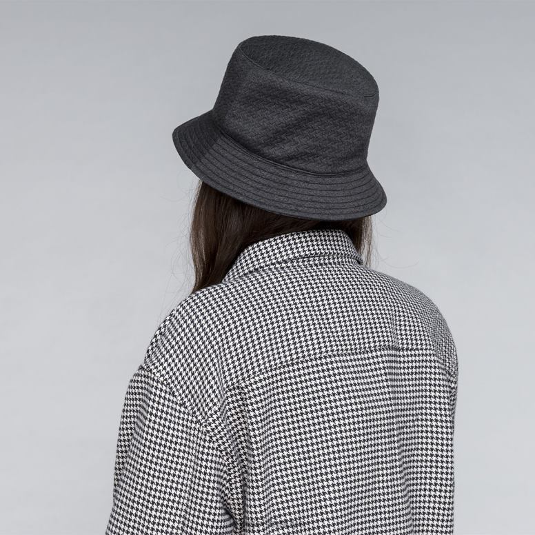 Kangol üniseks kabartmalı tersinir kova HZ6F0674