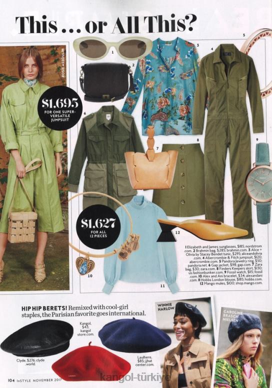 Kangol üniseks manken bere HZ6F0442