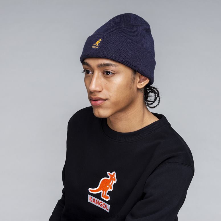 Kangol üniseks nervürlü şerit rev bere HZ6F0809