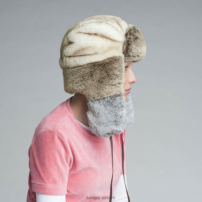 Kangol üniseks çoklu taklit kürk avcısı HZ6F0859