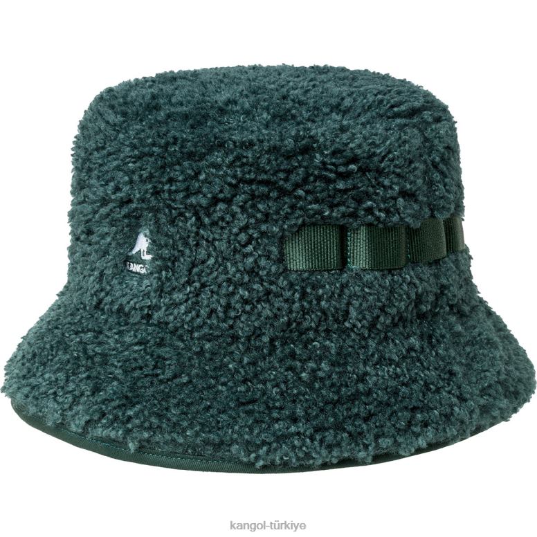 Kangol üniseks suni shearling yardımcı kova HZ6F0554