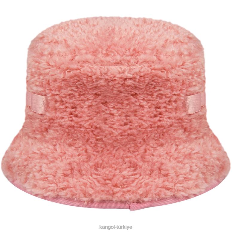 Kangol üniseks suni shearling yardımcı kova HZ6F0555