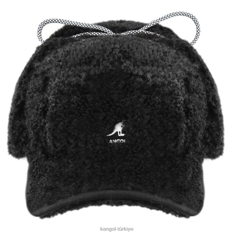 Kangol üniseks suni yünlü yardımcı kapaklı kapak HZ6F0912