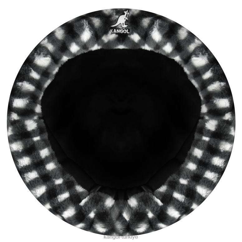 Kangol üniseks taklit kürk bere HZ6F0407