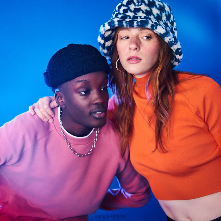 Kangol üniseks taklit kürk kova HZ6F0709