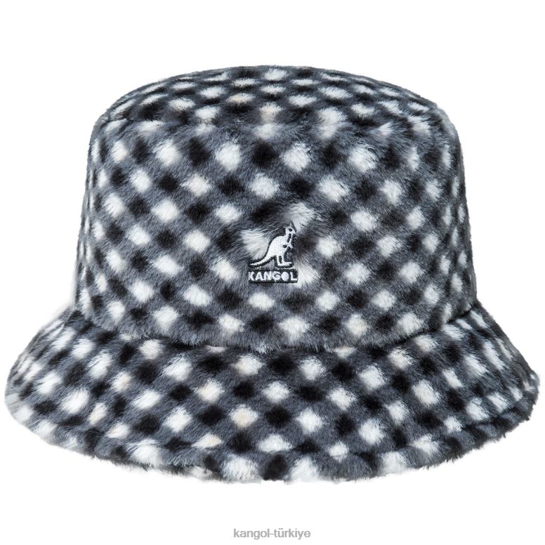 Kangol üniseks taklit kürk kova HZ6F0710
