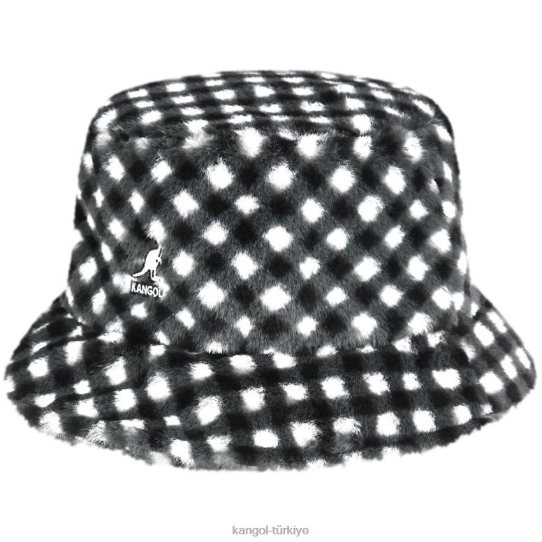 Kangol üniseks taklit kürk kova HZ6F0710