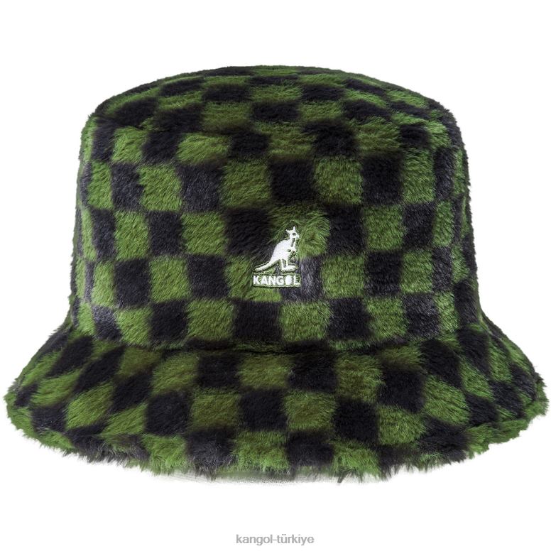Kangol üniseks taklit kürk kova HZ6F0712