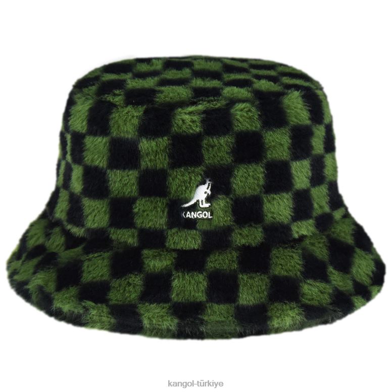 Kangol üniseks taklit kürk kova HZ6F0712