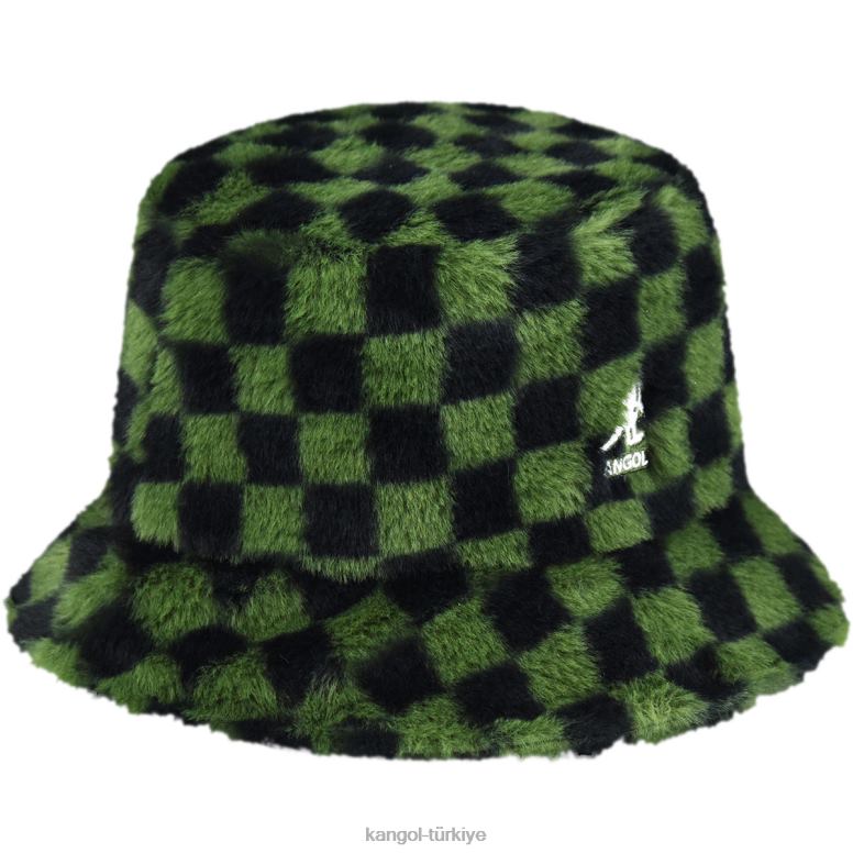 Kangol üniseks taklit kürk kova HZ6F0712
