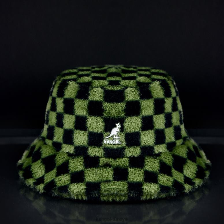 Kangol üniseks taklit kürk kova HZ6F0712