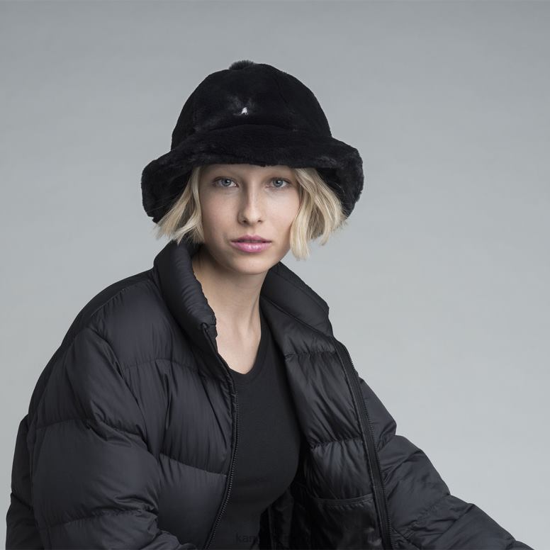 Kangol üniseks taklit kürk rahat HZ6F0697