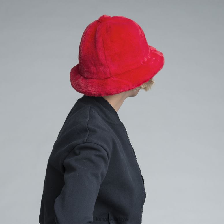 Kangol üniseks taklit kürk rahat HZ6F0701