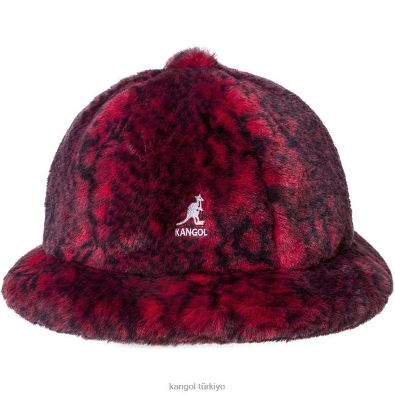Kangol üniseks taklit kürk rahat HZ6F0703