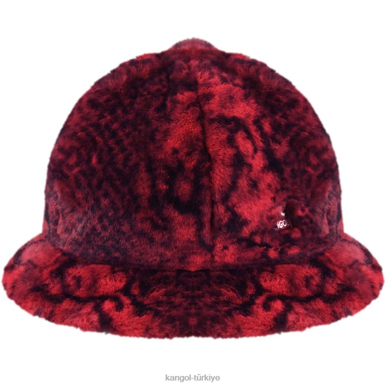 Kangol üniseks taklit kürk rahat HZ6F0703