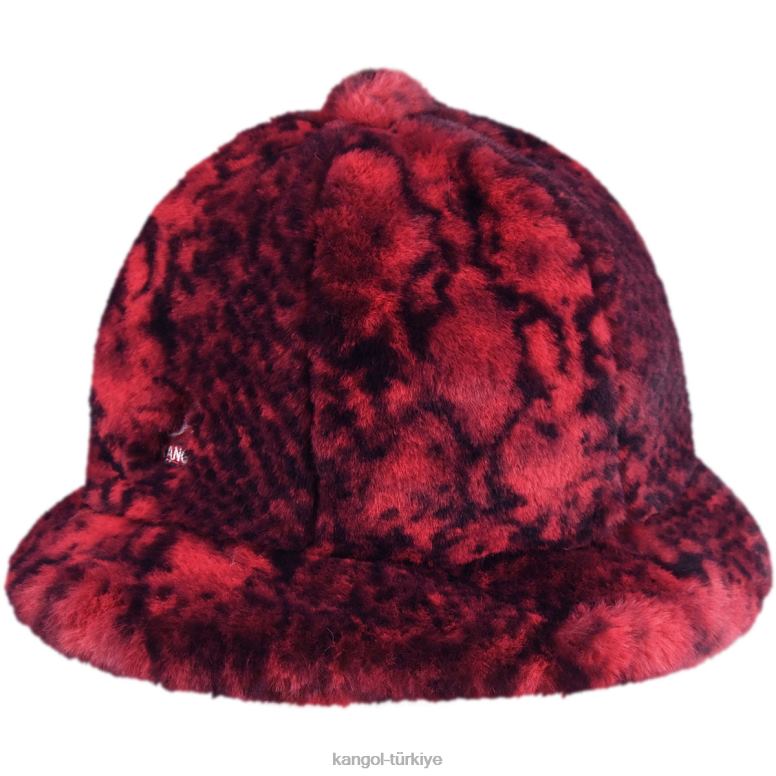 Kangol üniseks taklit kürk rahat HZ6F0703