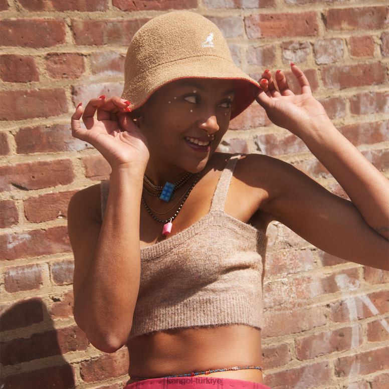 Kangol üniseks ters çevrilebilir rahat çevir HZ6F0506