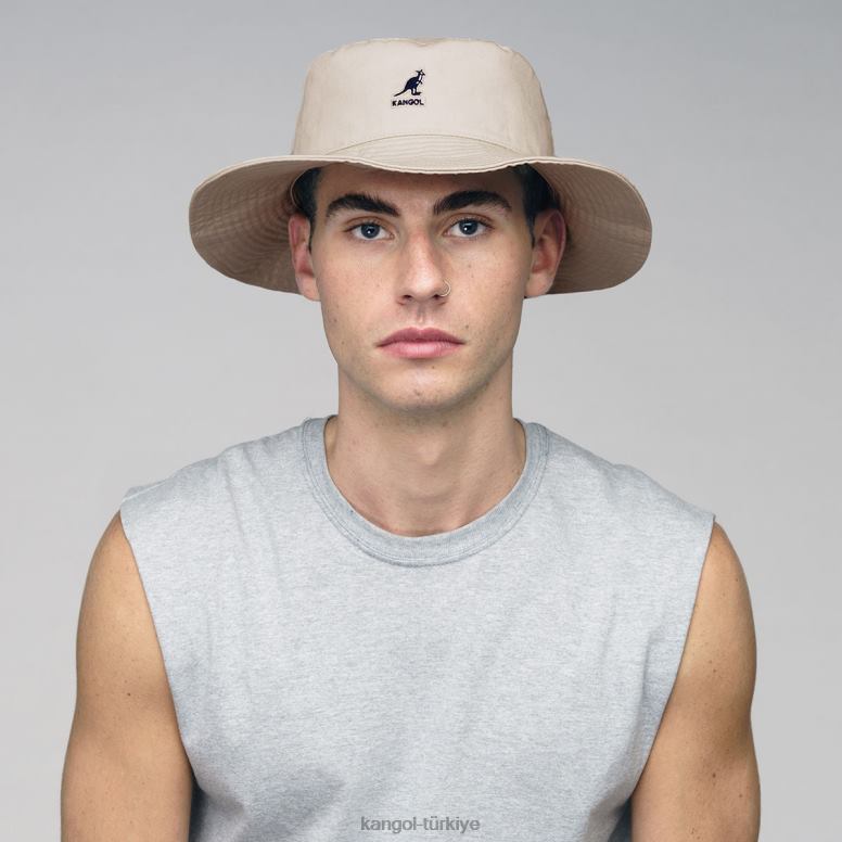 Kangol üniseks yıkanmış balıkçı HZ6F0452